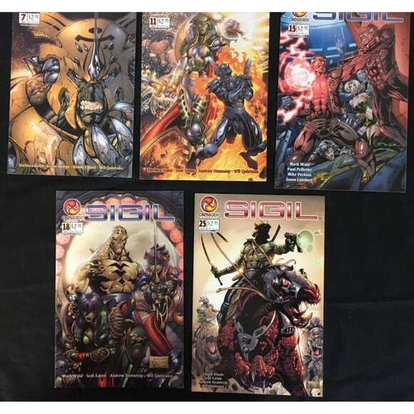 Crossgen Comics Mixed Lot of 10- Sigil, Crux and More Circa 2000-2008 - Picture 7 of 12